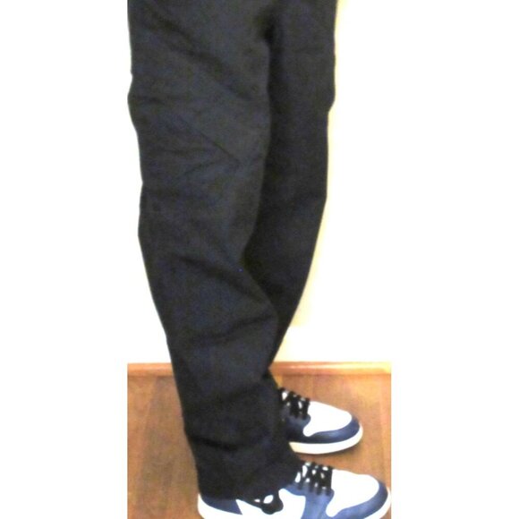 Jordan Men's MJ Chicago Cotton Cargo Casual Air Jordan Logo Pants Black NWT - Picture 4 of 11